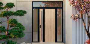 Contemporary front door